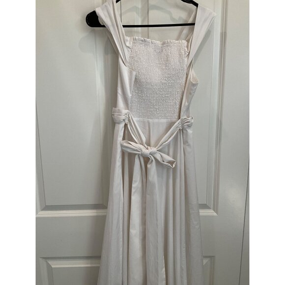 Marled by Olivia Culpo Off-the Shoulder White Dress size Medium - Picture 10 of 11